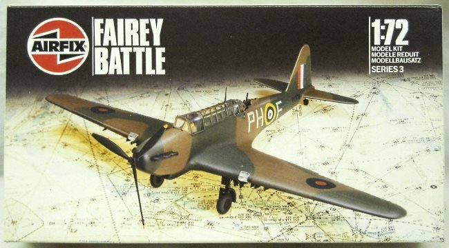 Airfix 1/72 Fairey Battle, 03032