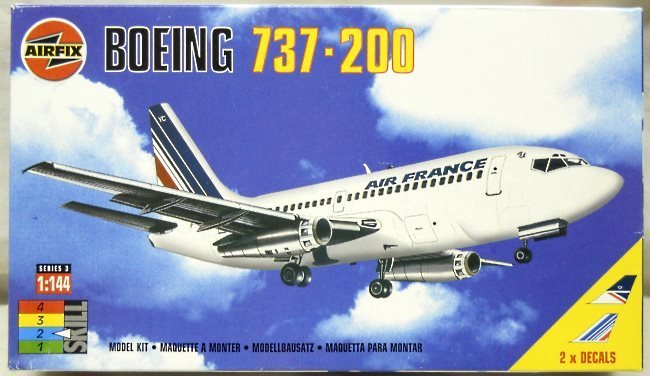 Airfix 1/144 Boeing 737 - Air France or British Airways, 03181