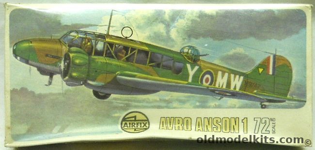 Airfix 1/72 Avro Anson, 02009-3 plastic model kit