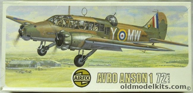 Airfix 1/72 Avro Anson, 02009-3 plastic model kit