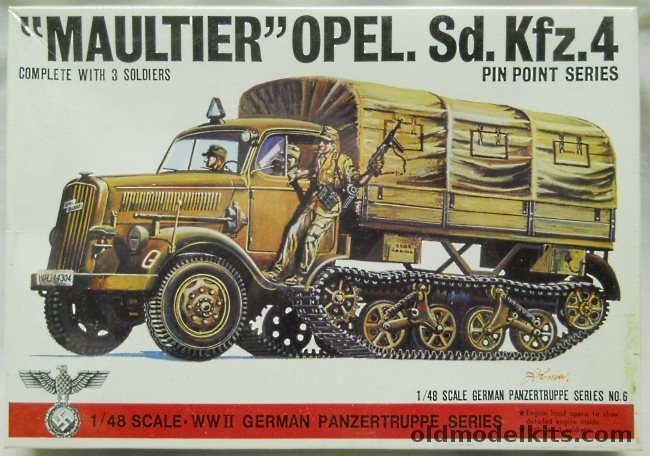 Bandai 1/48 Maultier Opel Sd. Kfz.4, 8226-250