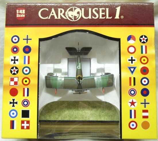 Carousel 1 1/48 Nieuport 11 Bebe Escadrille Americaine N.124 Verdun ...