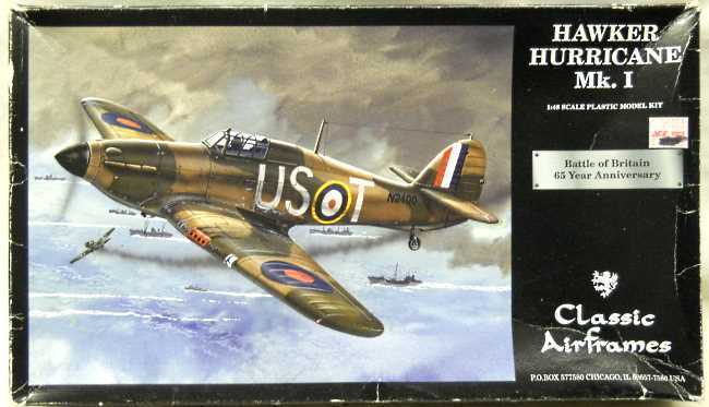 Classic Airframes 1 48 Hawker Hurricane Mk. I - Raf 56th Squadron 