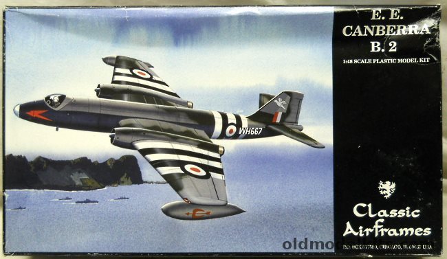 Classic Airframes 1/48 English Electric Canberra B.2 - RAF 44 Sq ...