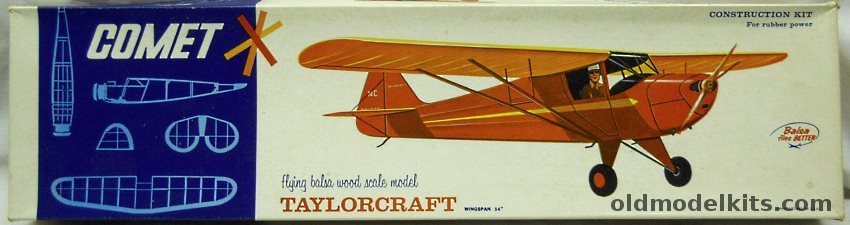 Comet Taylorcraft - 54 Inch Wingspan Flying Model For Rc, 3505-300