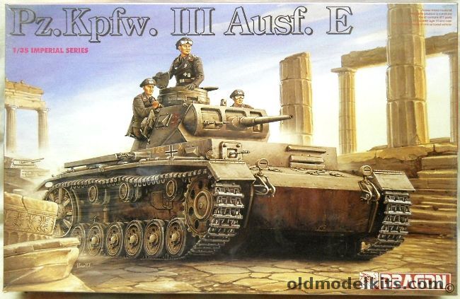 Dragon 1/35 Pz.Kpfw. III Ausf E Panzer III, 9040 plastic model kit