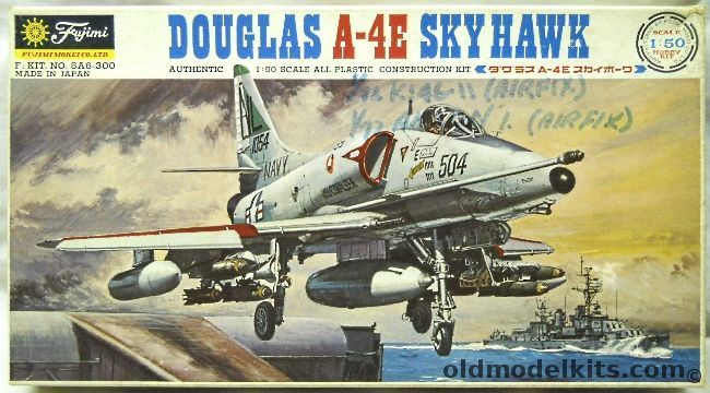 Fujimi 1/48 Douglas A-4E Skyhawk, 5A6-300 plastic model kit