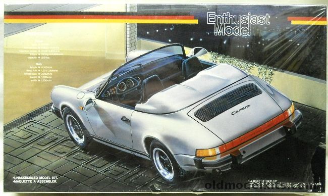 Fujimi 1/24 1985 Porsche 911 Carrera Speedster, EM26 plastic model kit