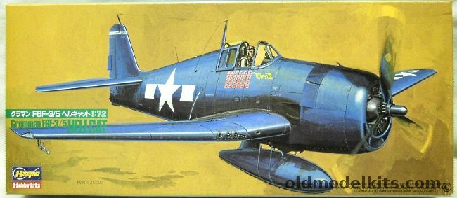 Hasegawa 1/72 Grumman F6F -3/5 Hellcat - Cmdr McCampbell CVG-15 USS ...