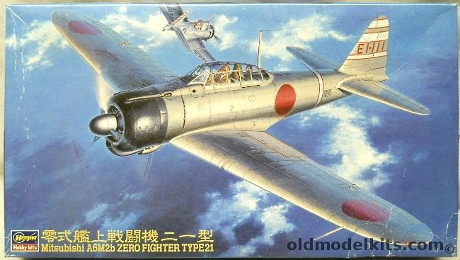 Hasegawa 1/48 Mitsubishi A6M2b Zero Fighter Type 21 - Lt Hoashi Shokaku ...