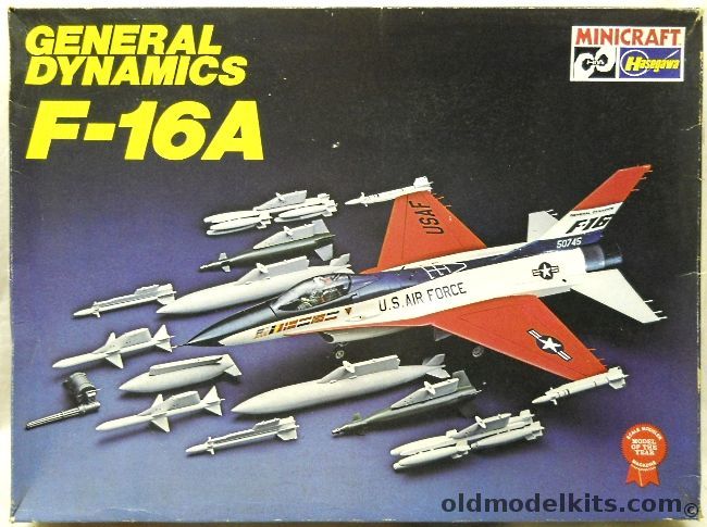 Hasegawa 1/32 General Dynamics F-16A - Prototype #1 or #2 'Service' Gray Paint and Markings, 100 plastic model kit