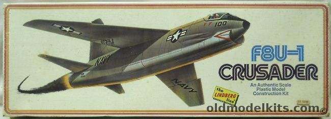 Lindberg 1/48 F8U-1 Crusader - (F-8), 5302 plastic model kit