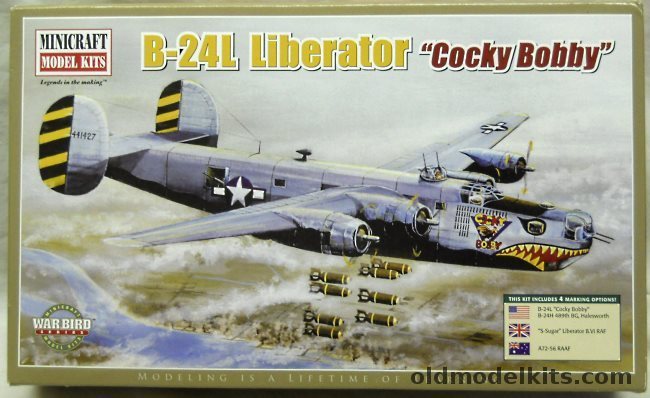 Minicraft 1/72 Consolidated B-24L Liberator 'Cocky Bobby' - Or B-24H ...