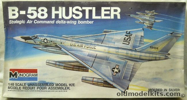 Monogram 1/48 Convair B-58 Hustler, 5704