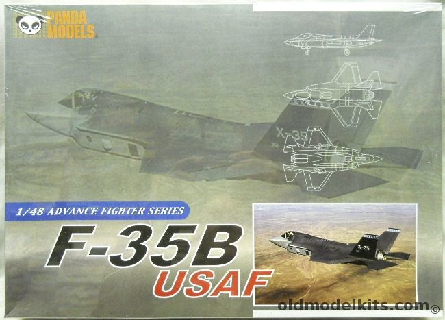 Panda 1/48 F-35B USAF, 48001 plastic model kit