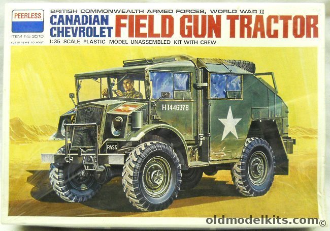 Peerless 1/35 TWO Canadian Chevrolet Field Gun Tractor - British ...