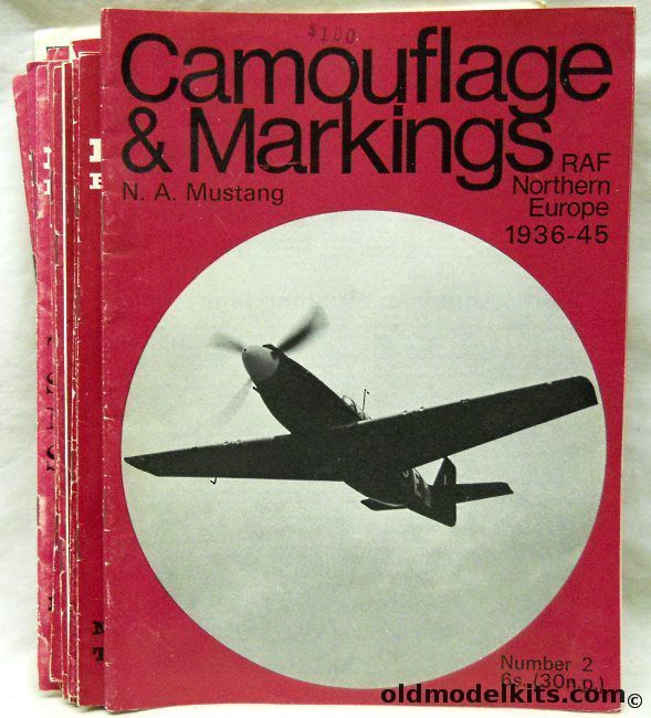 Profile Camouflage & Markings and Profile Publications Books plastic model kit