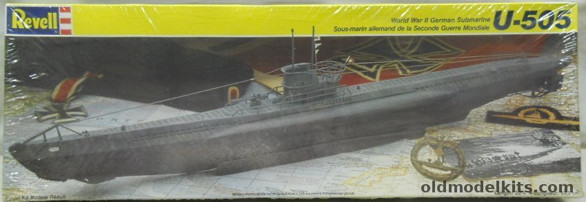 Revell 1/144 U-505 Type IXC U-boat - Chicago Museum Submarine, 5227