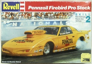 nhra plastic model kits