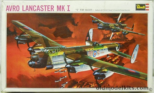 Revell 1/72 Avro Lancaster MKI S for Sugar or Q for Queenie, H207 plastic model kit