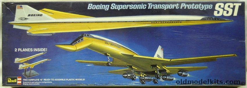 Revell 1/200 Boeing SST Supersonic 2 Kits (2707), H262-300