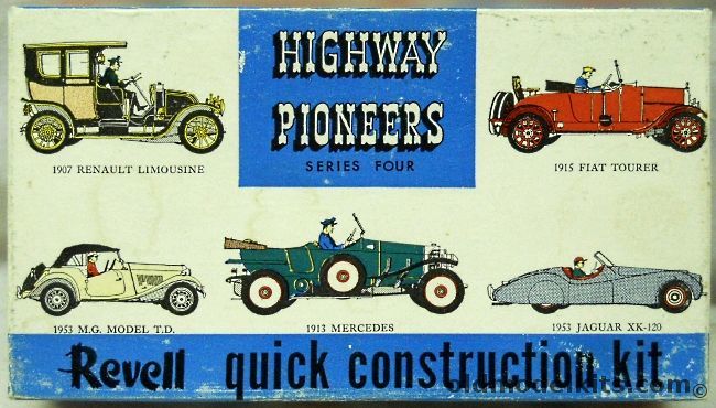 Revell 1/32 1915 Fiat Tourer - Highway Pioneers, H55-89 plastic model kit