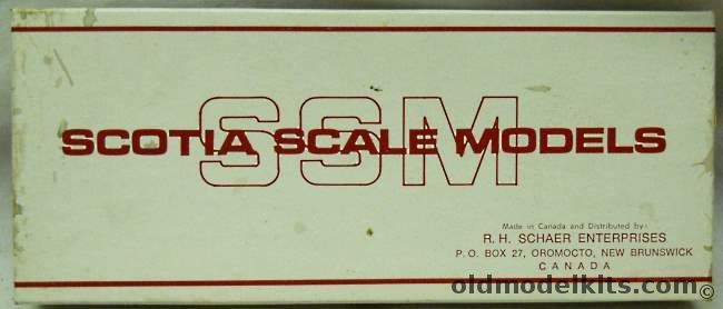 Scotia Scale Models 1/87 THREE 20 Foot Russell Log Cars HOn3 Narrow Gauge, 7103 plastic model kit