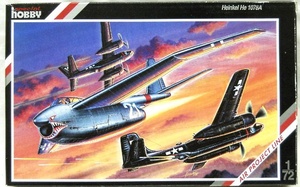 Unassembled 1950's Revell B-36 Bomber plastic model kit w/glue