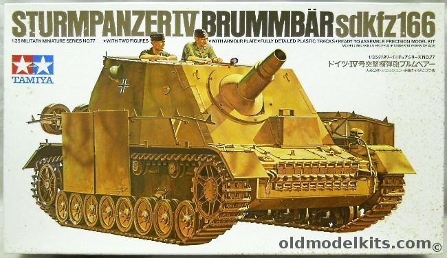 Tamiya 1/35 Sturmpanzer IV Brummbar Sdkfz 166, 3577 plastic model kit