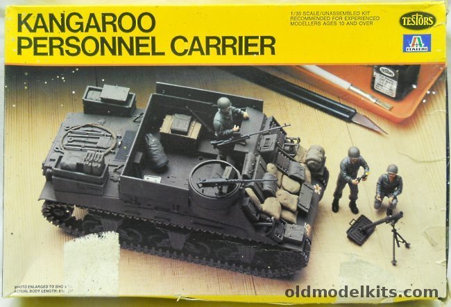 Italeri 1/35 Kangaroo Armored Personnel Carrier Kit – Military Model Depot