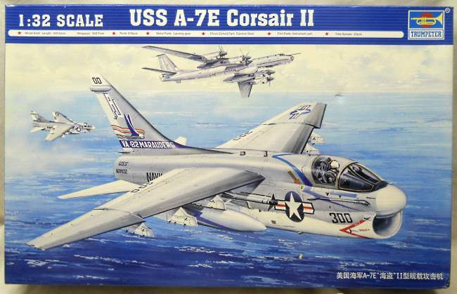 Trumpeter 1/32 A-7E Corsair II With Icraus Stencil Decal Set - VA-82 ...