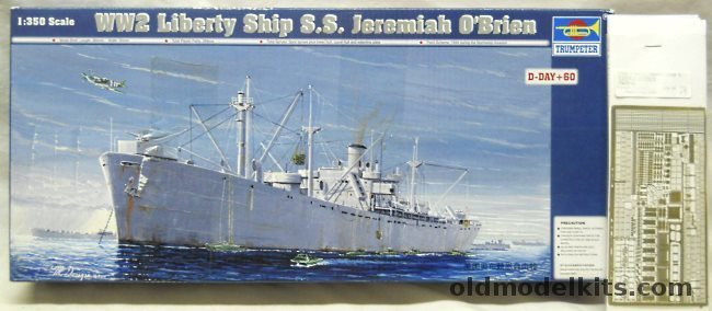 Trumpeter 1/350 SS Jeremiah O'Brien WW2 Liberty Ship With Toms PE Set ...