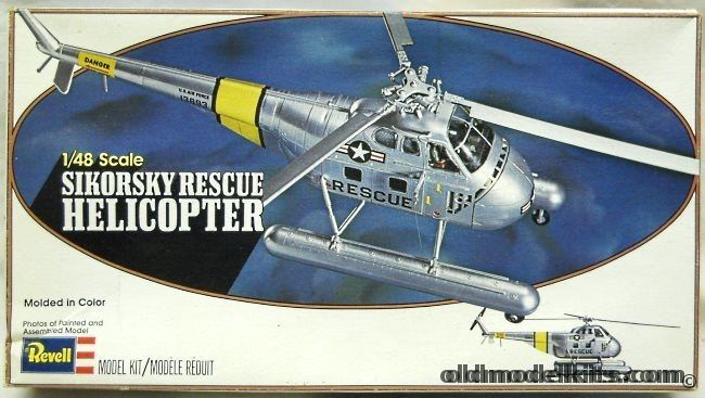 Revell 1/48 Sikorsky Rescue Helicopter H-19, H173 plastic model kit