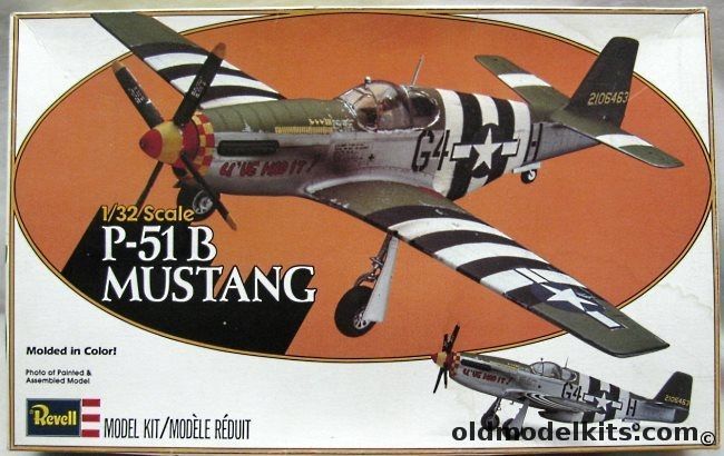 Revell 1/32 P-51B Mustang - U've Had It!, 4401 plastic model kit