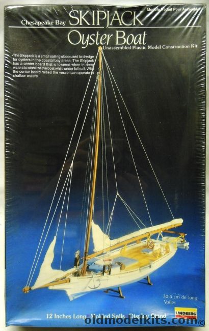 Lindberg 1/60 Chesapeake Bay Skipjack Oyster Boat - (ex-Pyro Carrie ...