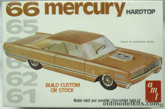 AMT 1/25 1966 Mercury Hardtop, 2206 plastic model kit