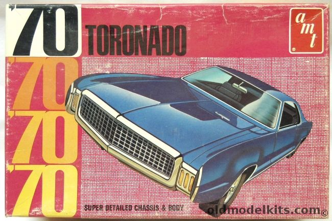 AMT 1/25 1970 Oldsmobile Toronado - Stock or Customized, Y723 plastic model kit