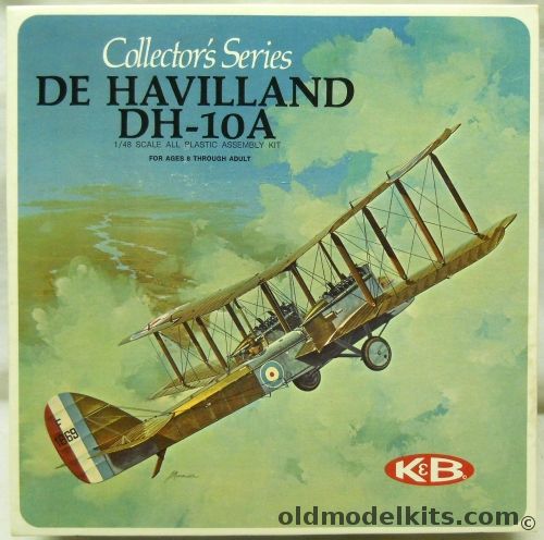 出品デハビランド DH-10A　1/48 K&B（旧オーロラ） イギリス