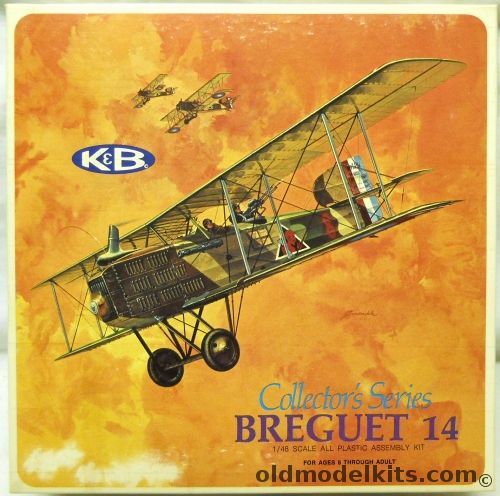 Aurora-KB 1/48 Breguet 14 Collectors Edition, 1141-200 plastic model kit
