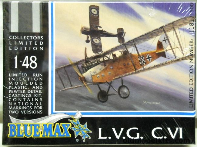 Blue Max 1/48 L.V.G C.VI - (LVG C-VI), BM204 plastic model kit
