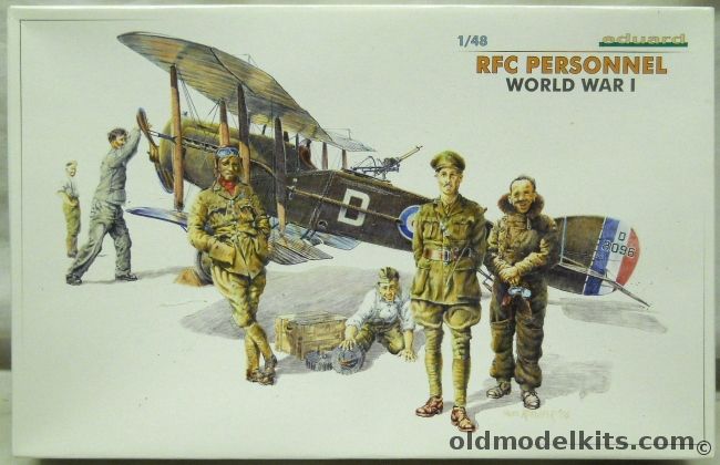 Eduard 1/48 RFC Personnel World War I, 8505 plastic model kit