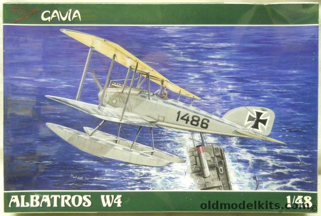 Gavia 1/48 Albatros W4 - 1512 / 1486 / 958 - (W-4), 016-0109 plastic model kit
