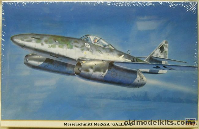 Hasegawa 1/32 Messerschmitt Me-262A Galland, 08168 plastic model kit