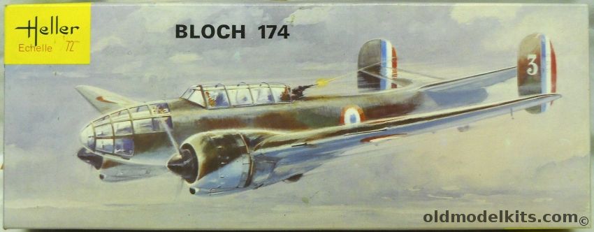 Heller 1/72 Bloch 174, L393 plastic model kit