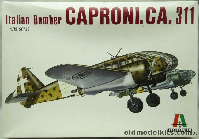 Italaerei 1/72 Caproni Ca-311 Bomber, 113 plastic model kit