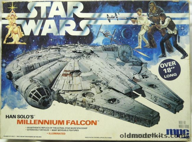 MPC 1/72 Star Wars Han Solo's Millennium Falcon Illuminated