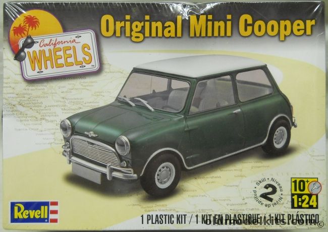 Revell 1/24 Original Mini Cooper, 85-4035 plastic model kit