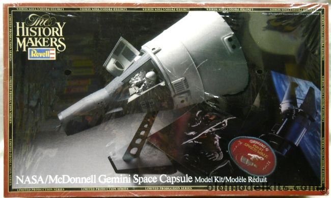 Revell 1/24 NASA/McDonnell Gemini Spacecraft Capsule - History Makers Issue, 8618 plastic model kit