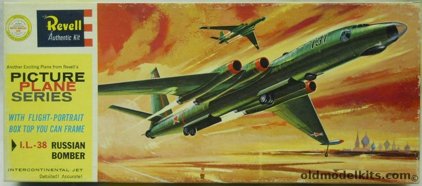 Revell 1/169 IL-38 Bison Bomber - Master Modelers Club / Picture Plane Issue, H182-98 plastic model kit