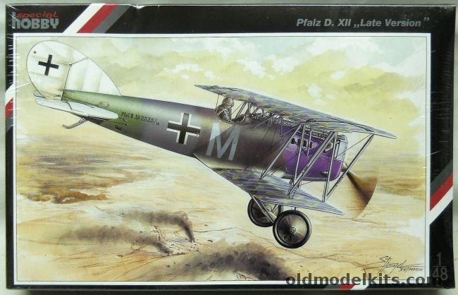 Special Hobby 1/48 Pfalz D-XII Late Version - (DXII), SH48024 plastic model kit